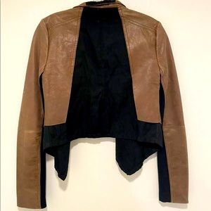 BCBG MAXAZRIA  lovely Luke lamb leather jacket